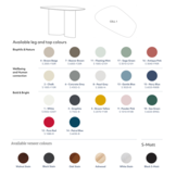 LIM Eettafel - 180x100cm - Zeegroen | FSC100% & FSCMIX Gecertificeerd