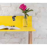 Luka Bureau | Saliegroen | 110cm breed | Essenhouten poten