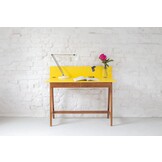 Luka Bureau | Bruin Beige | Eiken Poten | Inclusief Lades