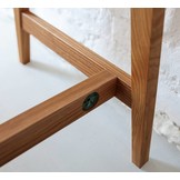 Luka bureau - Saliegroen - Eiken poten - 110 cm breedte - Inclusief lade.