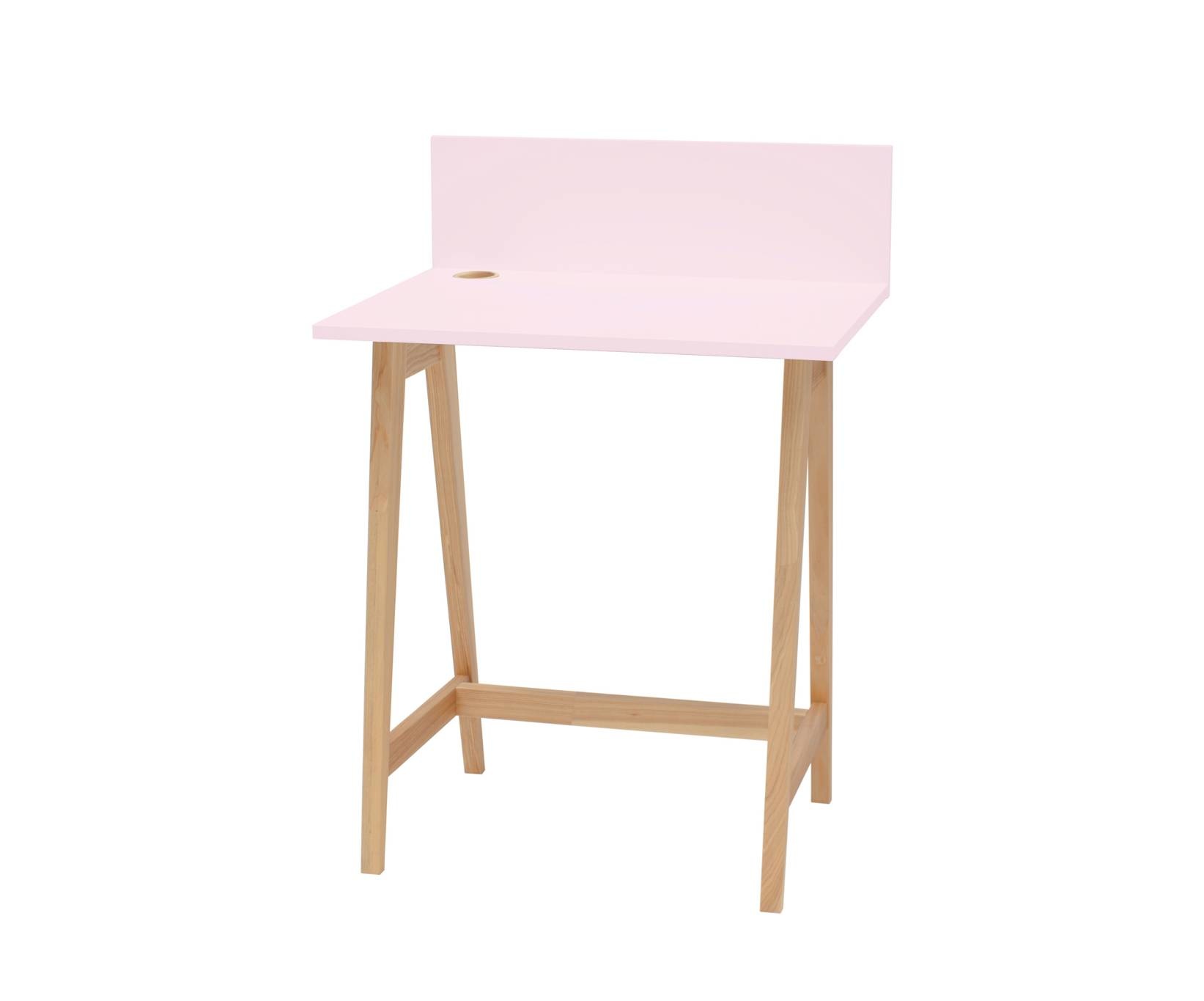 Luka Essenhout Roze Bureau - 65x75x50 cm - FSC Gecertificeerd