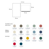 Luka Hoekbureau | Essenhout & MDF | Bezem Geel