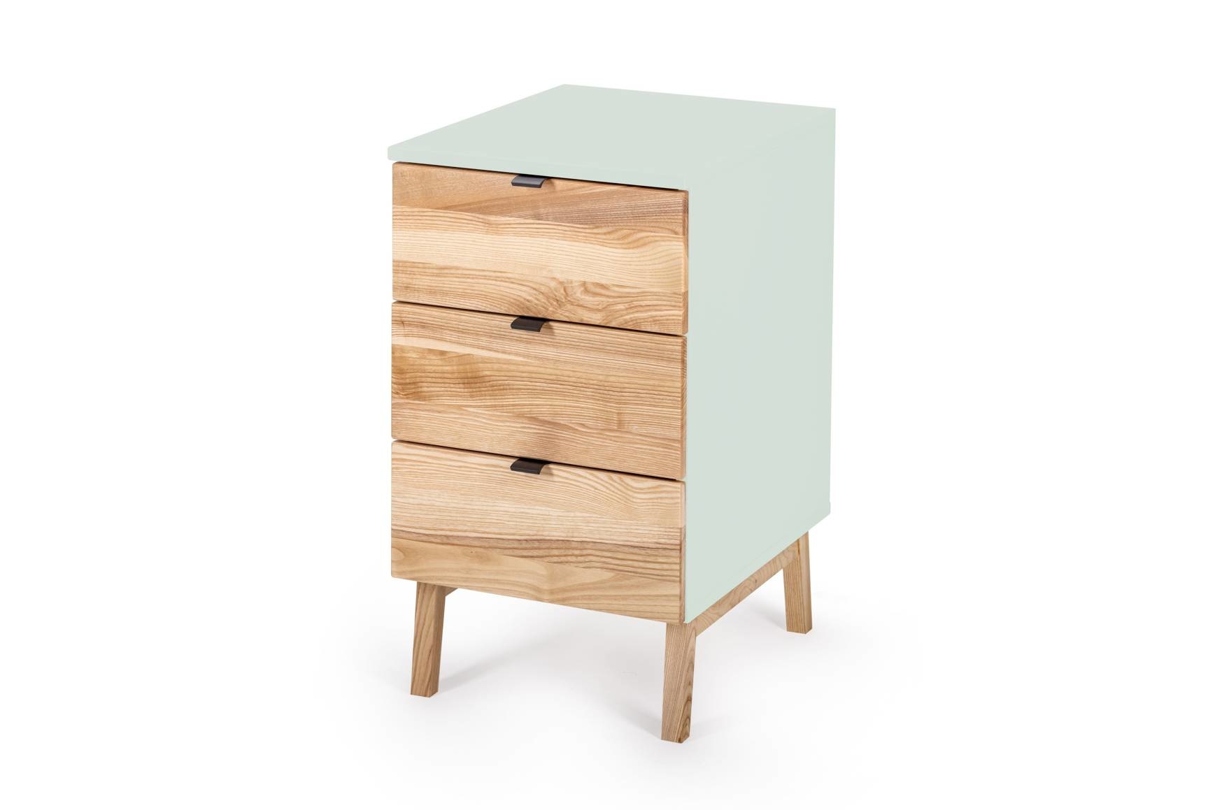 Luka Opbergkast in Vluchtige Munt - FSC Gecertificeerd met 3 Laden