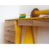 Luka Opbergkast in Vluchtige Munt - FSC Gecertificeerd met 3 Laden