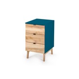 Luka Opbergkast in Petrolblauw | FSC-gecertificeerd | 3 lades