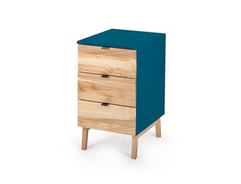 Luka Opbergkast in Petrolblauw | FSC-gecertificeerd | 3 lades