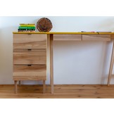 Luka Opbergkast in Petrolblauw | FSC-gecertificeerd | 3 lades