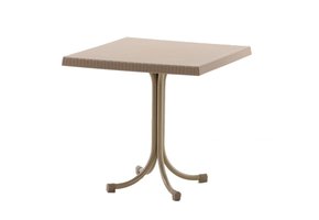 Garden Line - tuintafel - 80x80x73 cm - cappuccino