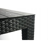 Garden Line - tuinset - loungeset - met kussens - zwart