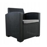 Garden Line - tuinset - loungeset - met kussens - zwart