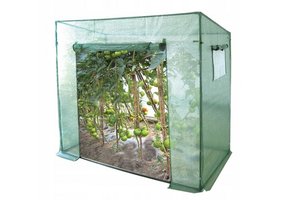 Gardenline - kweekkas - staal - 200x80x170-148 cm