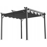 Garden Line - pergola zonwering - 300x300x230 cm - grijs