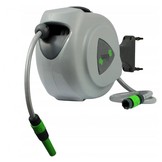 Gardenline - tuinslang haspel - slanghaspel - 10 m - grijs