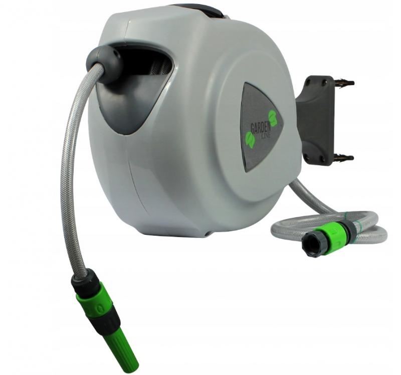 Gardenline - tuinslang haspel - slanghaspel - 10 m - grijs