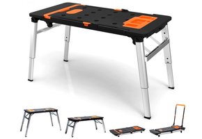 Garden Line - 7-in-1 werkbank - inklapbaar - 139x59x78 cm
