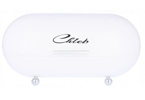 Cookline - broodtrommel - staal - 22,5x22x44 cm - wit