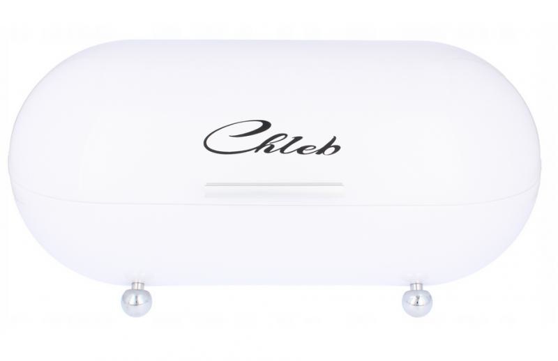 Cookline - broodtrommel - staal - 22,5x22x44 cm - wit