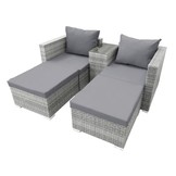 Garden Line - ligbed tuin - modulair - grijs