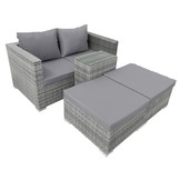 Garden Line - ligbed tuin - modulair - grijs