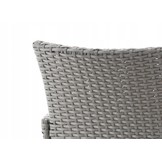 Garden Line - tuinset - 8 personen - rattan - grijs