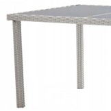 Garden Line - tuinset - 8 personen - rattan - grijs