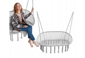 Garden Line - hangstoel  - 2 persoons - grijs