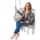 Garden Line - hangstoel  - 2 persoons - grijs