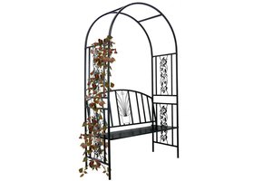 Garden Line - rozenboog metaal - stabiele - 122x58x203 cm