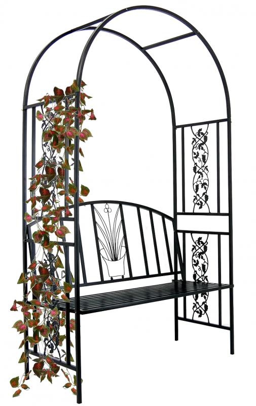 Garden Line - rozenboog metaal - stabiele - 122x58x203 cm