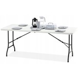 Garden Line - campingtafel - 180x75x72 cm - wit