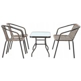 Garden Line - tuinset - polyrotan - klassiek en elegant - bruin