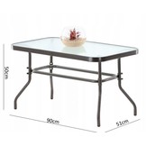 Garden Line - tuinset - polyrotan - klassiek en elegant - bruin