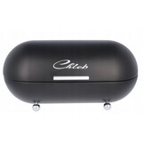 Cookline - broodtrommel - staal - 22,5x22x44 cm - zwart