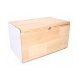 Cookline - broodtrommel - 21,5x19,5x35,5 cm - bamboe, wit