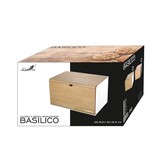 Cookline - broodtrommel - 21,5x19,5x35,5 cm - bamboe, wit