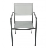 Garden Line - tuinstoel - textiel - klassiek - grijs