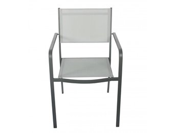 Garden Line - tuinstoel - textiel - klassiek - grijs