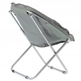 Garden Line - kampeerstoel - vouwstoel - 80x60x75 cm - grijs