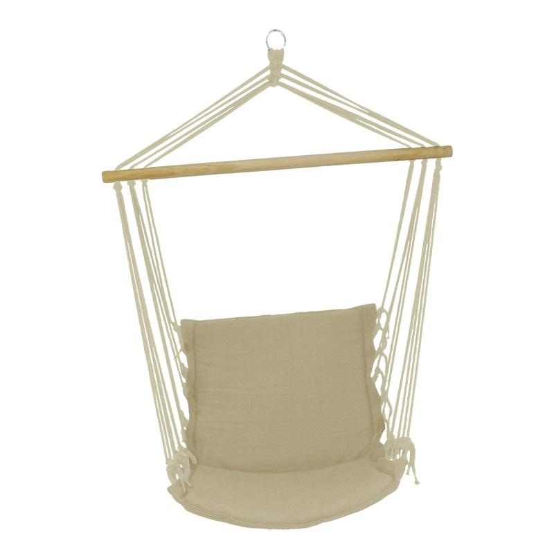 Garden Line - hangstoel - hangmat - 60x120x130 cm - beige