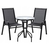 Garden Line - tuinset - 3 delig - zwart