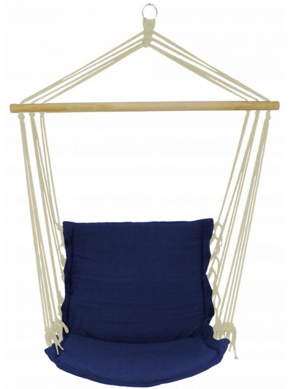 Garden Line - hangstoel - hangmat - 60x120x130 cm - blauw