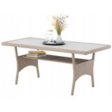 Garden Line - tuinset - rattan - met hoekbank - beige