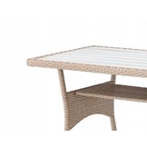 Garden Line - tuinset - rattan - met hoekbank - beige