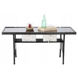 Garden Line - tuinset - rattan - met hoekbank - grijs