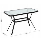 Garden Line - tuinset - koffietafel - 5-delig - grijs