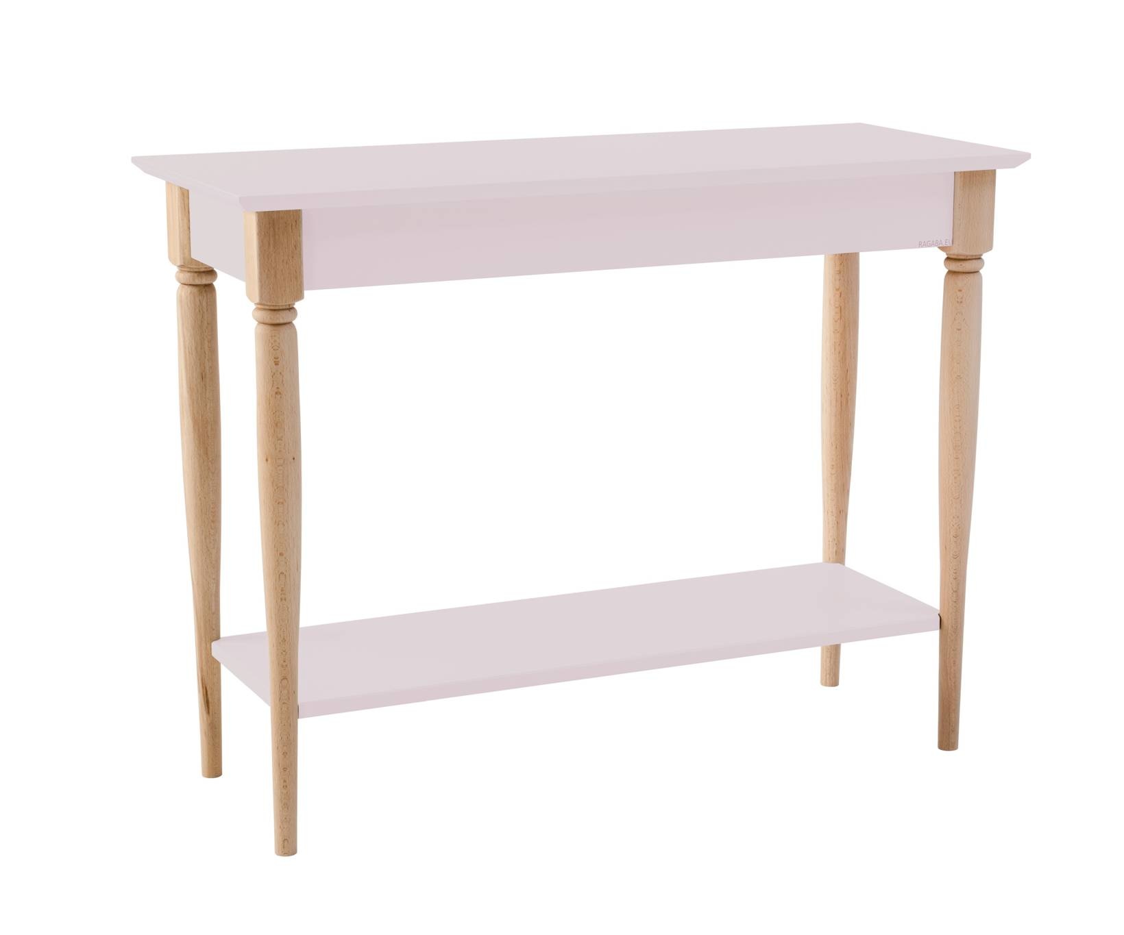 Mamo Consoletafel in Roze Beukenhout | FSC Gecertificeerd