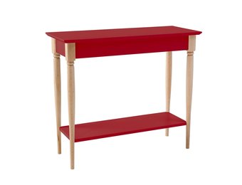 Mamo Consoletafel in Zuiver Rood | BxHxD 85x74x35cm | Beukenhout & gelamineerd MDF | FSC®-gecertificeerd