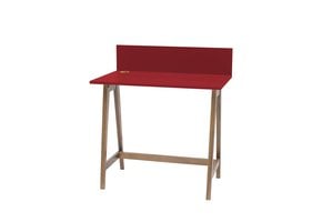 Luka Rood Bureau | 85cm breed | Eiken poten