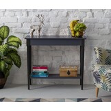 Mamo Consoletafel | Donkergrijs | Beukenhout & MDF | FSC certified