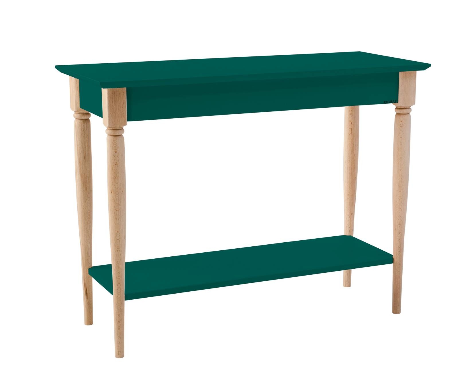 Mamo Consoletafel - 105cm Zeegroen - Beukenhout & MDF - FSC gecertificeerd